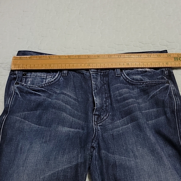 7 For All Mankind Boot Cut Jeans Sz 30x33 - Picture 7 of 13